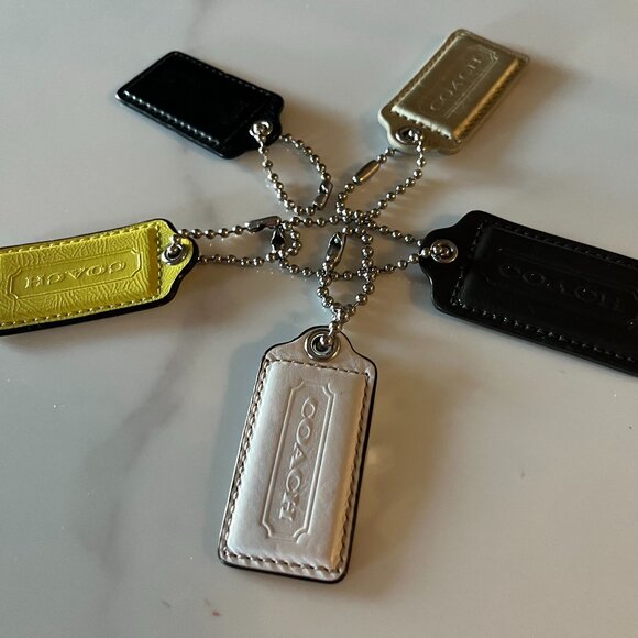 Coach Handbags - Coach Bag Tags Lot